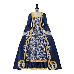 Empress Marie Antoinette Inspired Rococo Gown - 18th Century Victorian Costume for Women - Astricos