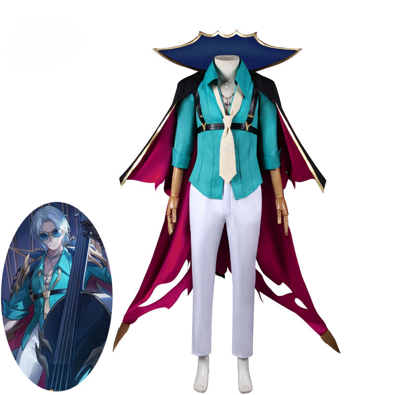 Astricos Akash Cosplay Costume - The Tuner's Ever-Flame Mansion Look for Men - Astricos