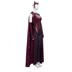 Astricos Scarlet Witch Cosplay Costume for Women - Marvel Witch Costume, Boots, Red Cape, Halloween Outfit - Astricos