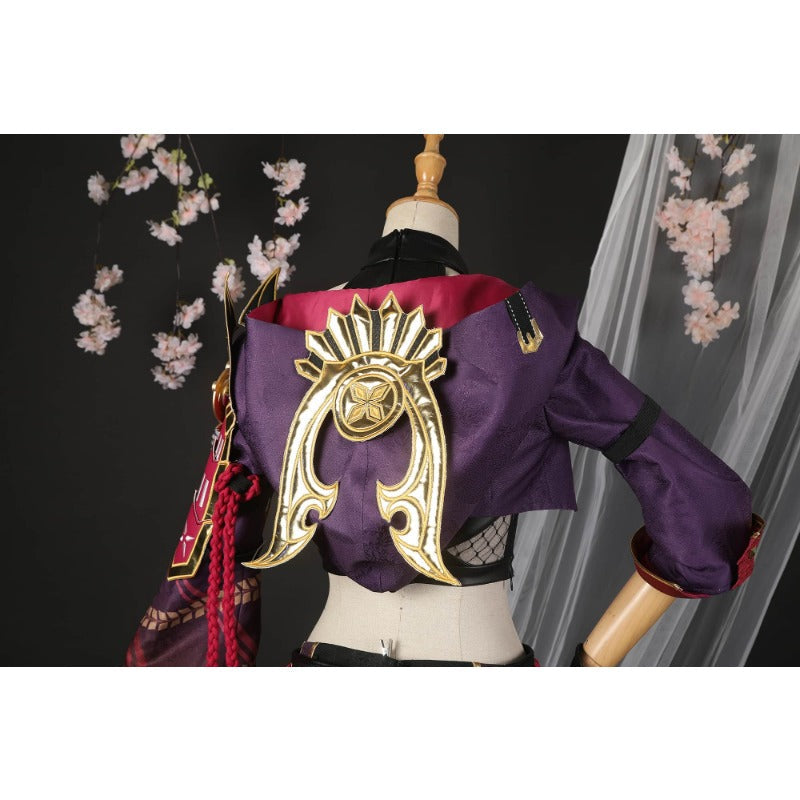 Astricos Kuki Shinobu Cosplay Costume - Authentic Ninja Suit from Genshin Impact - Astricos