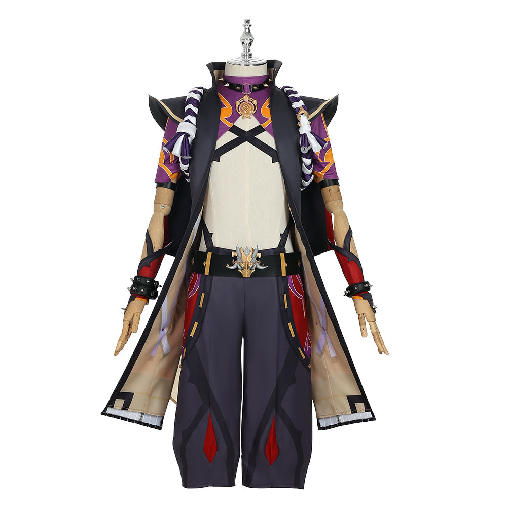 Astricos Arataki Itto Cosplay Uniform for Men - Embrace the Power of Genshin Impact - Astricos