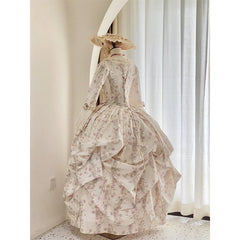 Astricos Rococo Dress 18th Century Victorian Era Marie Antoinette Inspired Ball Gown - Astricos