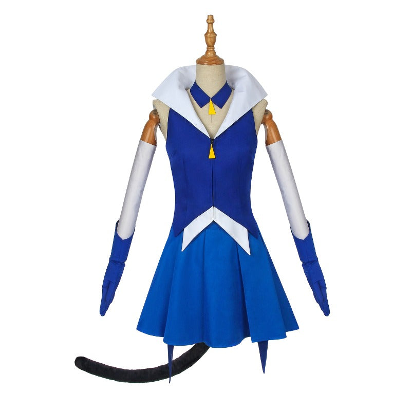 Astricos Star Twinkle Pretty Cure Yuni Cure Cosmo Cosplay Costume for Halloween - Astricos