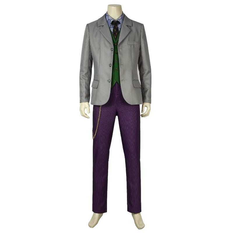 Astricos The Dark Knight Joker Cosplay Costume - Premium Halloween Outfit for Enthusiasts - Astricos