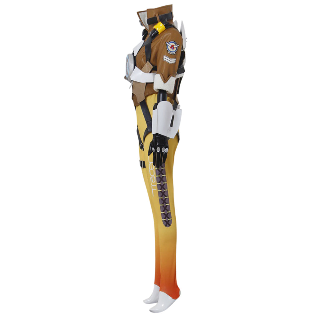 Astricos Tracer Cosplay Costume | Premium Overwatch Battle Suit for Enthusiasts - Astricos