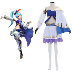 Astricos White Sorceress Costume - Lana's Mystic Woods Warrior Cosplay Ensemble - Astricos