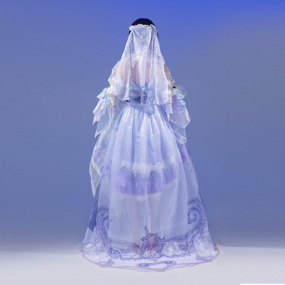 Astricos Da Qiao Wedding Dress Cosplay Costume - Embrace Elegance from Honor of Kings - Astricos