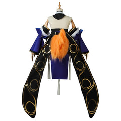 Astricos Tamamo no Mae Cosplay Set - Blue Kimono Dress & Wig for Fate Fans - Astricos