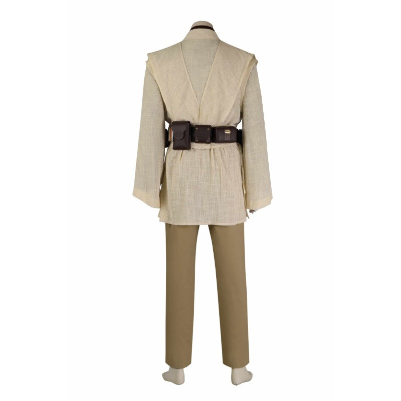 Astricos Obi-Wan Kenobi Jedi Cosplay Costume Full Set for Star Wars Fans - Astricos