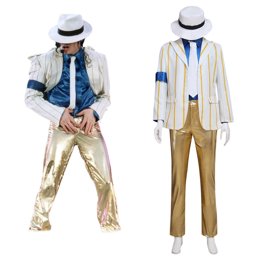 Astricos Celebrity Cosplay Costume Jacket & Suit | Stage Performance Outfit with Hat, Top, Pants | Ideal for Halloween, Dance, and Party Events - Astricos