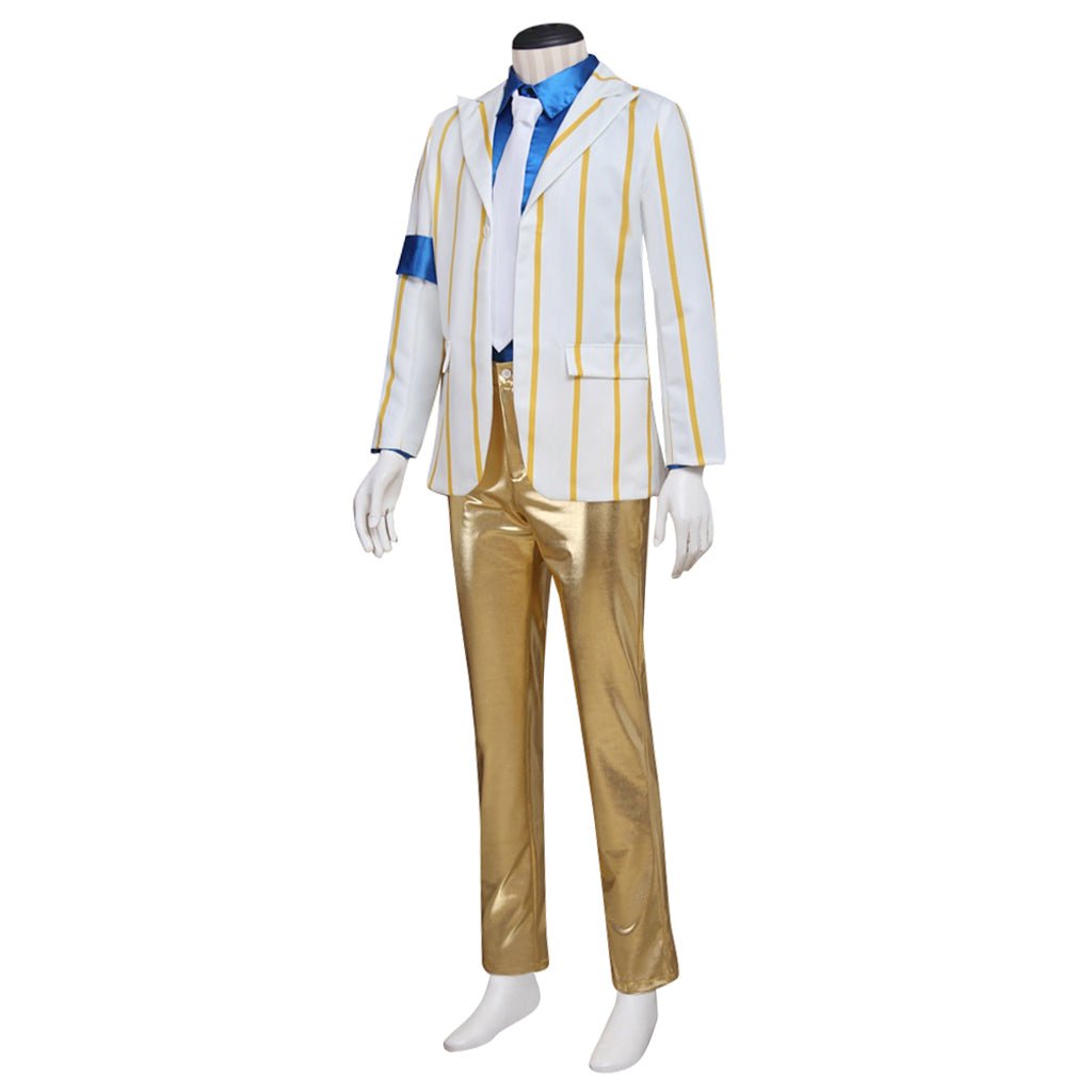 Astricos Celebrity Cosplay Costume Jacket & Suit | Stage Performance Outfit with Hat, Top, Pants | Ideal for Halloween, Dance, and Party Events - Astricos