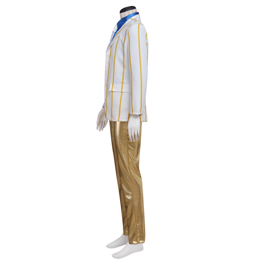 Astricos Celebrity Cosplay Costume Jacket & Suit | Stage Performance Outfit with Hat, Top, Pants | Ideal for Halloween, Dance, and Party Events - Astricos