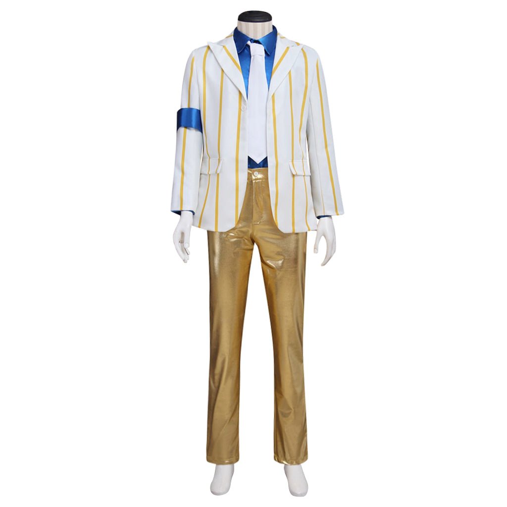 Astricos Celebrity Cosplay Costume Jacket & Suit | Stage Performance Outfit with Hat, Top, Pants | Ideal for Halloween, Dance, and Party Events - Astricos