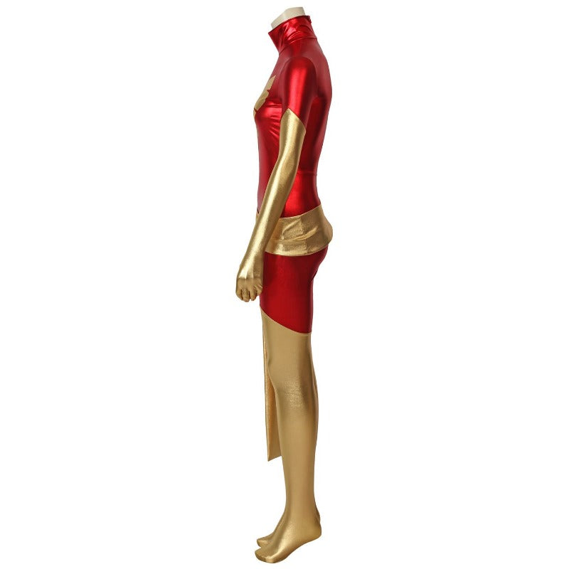 Astricos Jean Grey Dark Phoenix Red Spandex Cosplay Costume - X-Men Series - Astricos