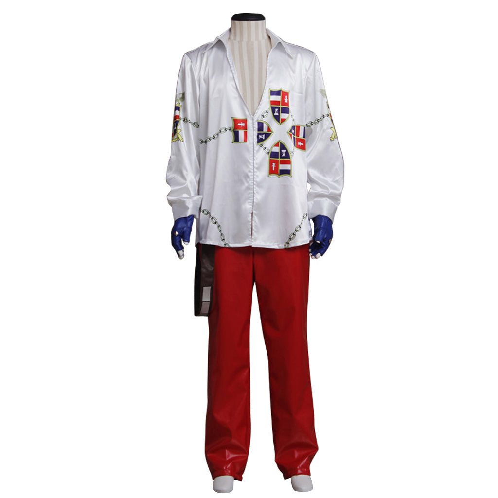 Astricos Adult Men's Steve Fox Cosplay Costume | Battle Uniform with Shirt & Pants - Astricos