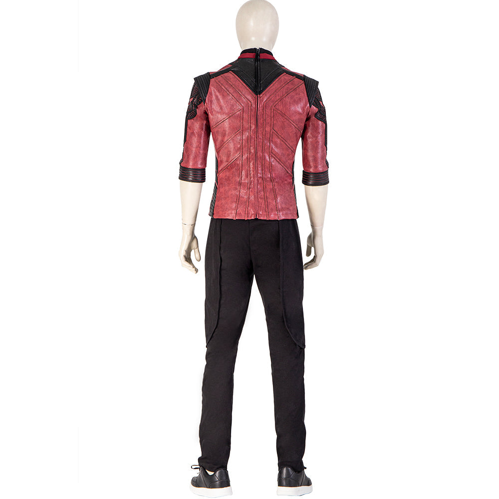 Astricos Halloween Cosplay Costume – Men's Shang-Chi Kung Fu Master Outfit for Parties and Events - Astricos