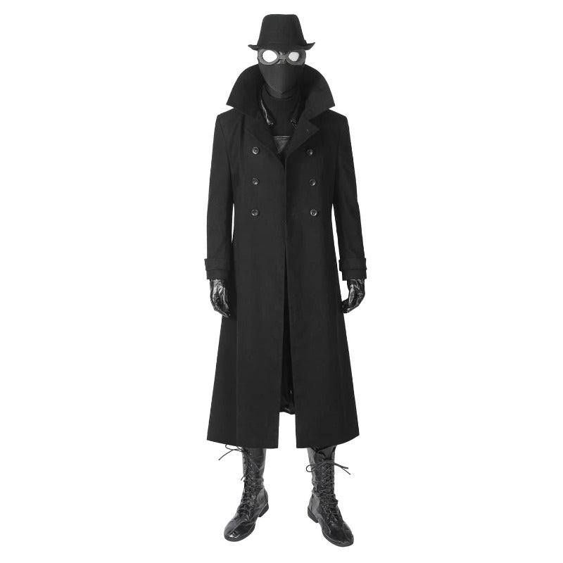 Astricos Spider-Man Noir Cosplay Costume with Shoes - Dive into the Spider-Verse - Astricos