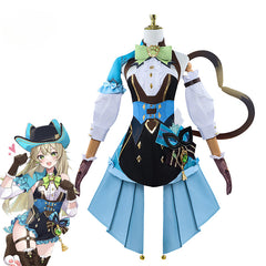 Astricos Kirara Cosplay Costume - Phantom in Boots Genshin Impact Cat Style Women's Halloween Outfit - Astricos