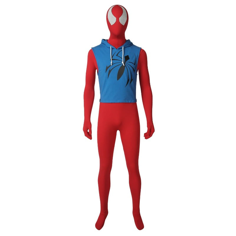 Astricos Scarlet Spider Ben Reilly Cosplay Costume - Premium Spider-Verse Attire - Astricos