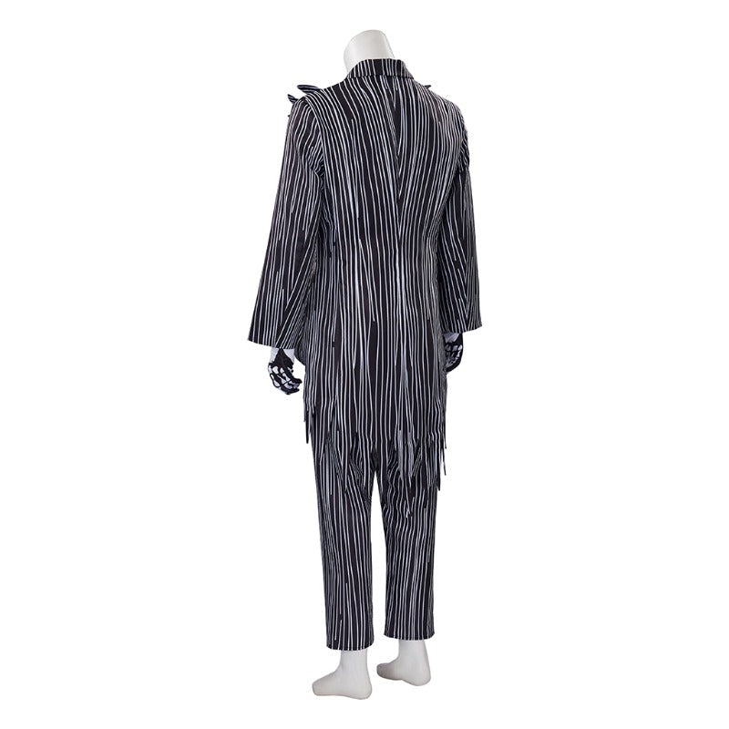 Astricos Jack Skellington Halloween Town Cosplay Costume for Themed Parties - Astricos