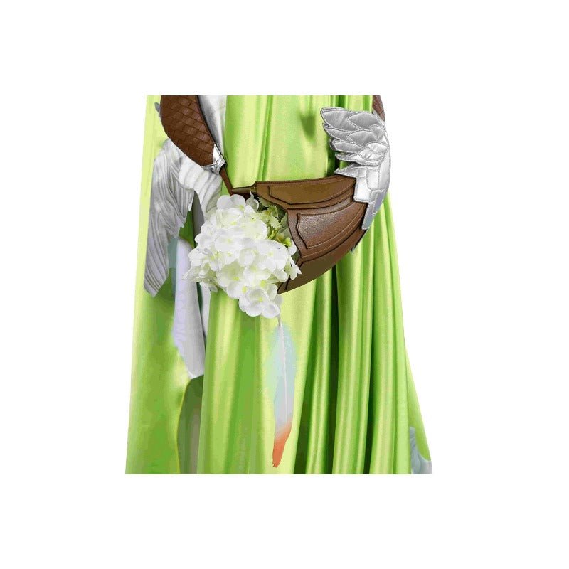 Astricos Nophica Cosplay Costume - Elegant Green Dress for Cosplay and Parties - Astricos