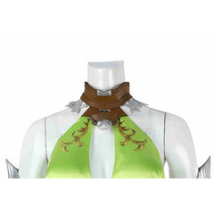 Astricos Nophica Cosplay Costume - Elegant Green Dress for Cosplay and Parties - Astricos