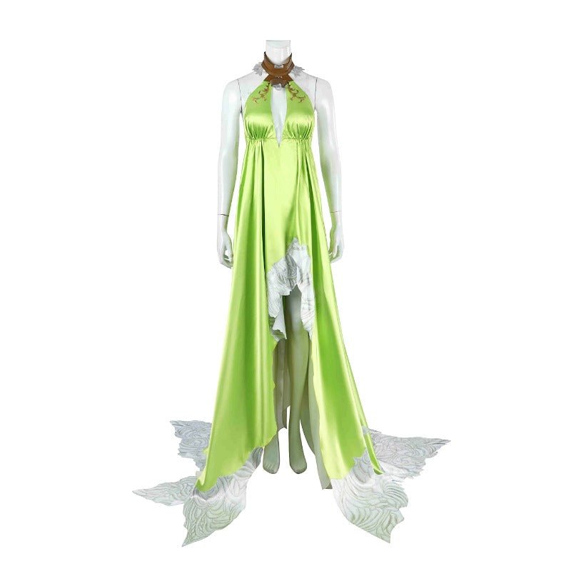 Astricos Nophica Cosplay Costume - Elegant Green Dress for Cosplay and Parties - Astricos