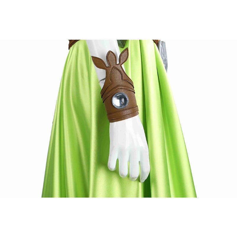 Astricos Nophica Cosplay Costume - Elegant Green Dress for Cosplay and Parties - Astricos