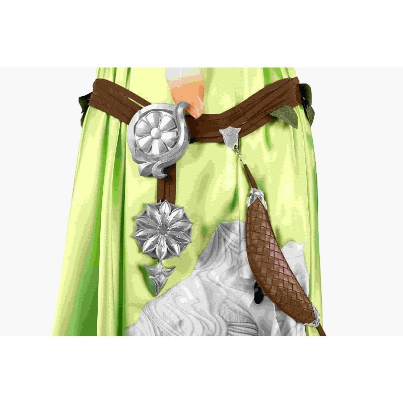 Astricos Nophica Cosplay Costume - Elegant Green Dress for Cosplay and Parties - Astricos