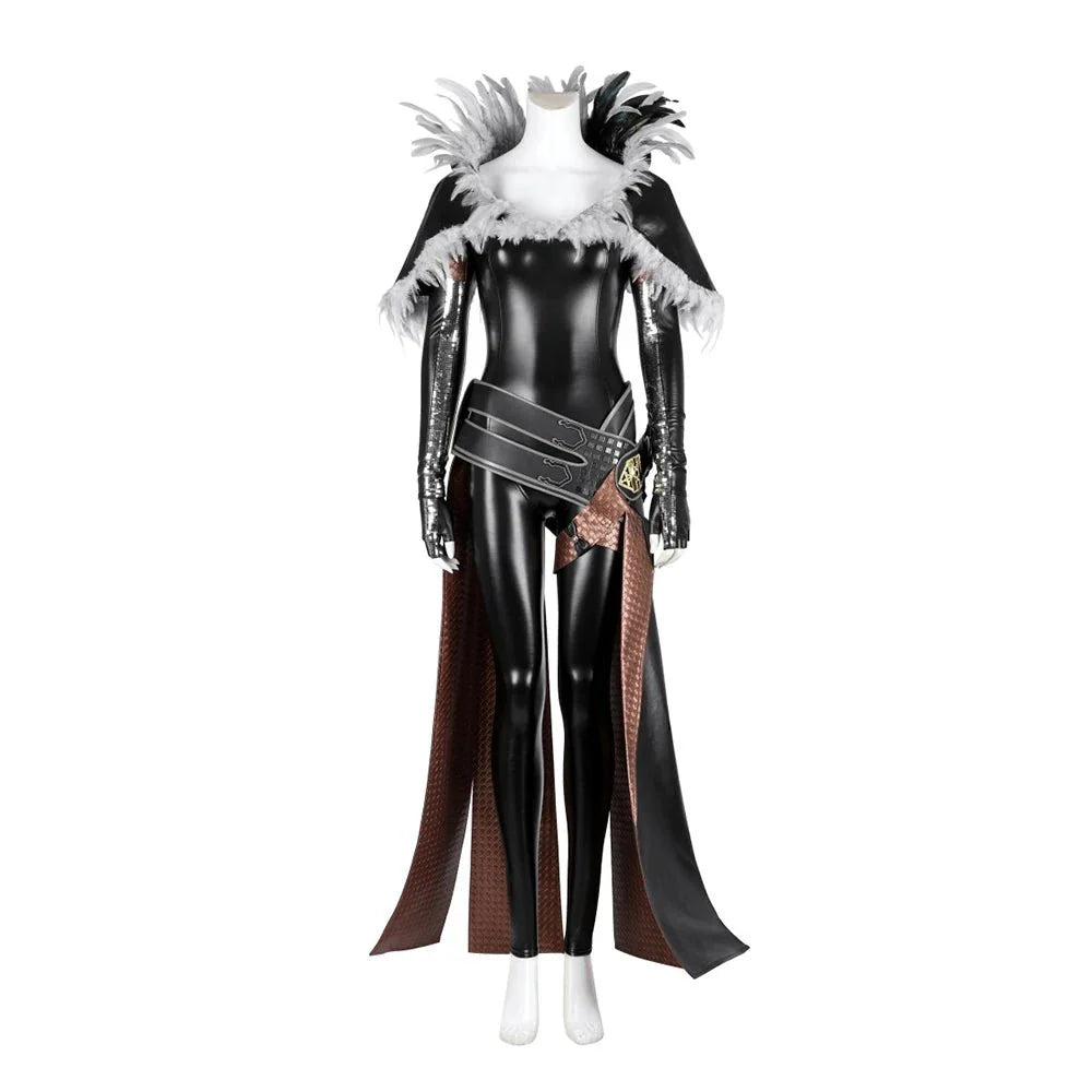 Astricos Benedikta Harman Cosplay Costume for Women - Black Jumpsuit Battle Uniform for Halloween and Carnival Parties - Astricos