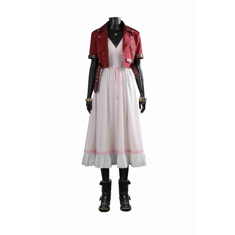 Astricos Aerith Gainsborough Cosplay Costume - Complete Set or Individual Items - Astricos