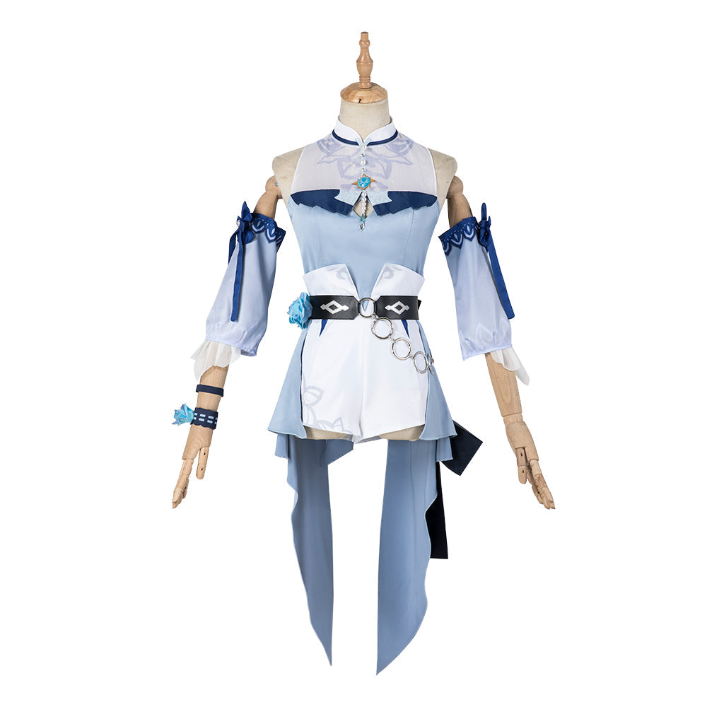 Astricos Jean Cosplay Costume - Marine Breeze Summer Skin Pool Dress for Halloween - Astricos