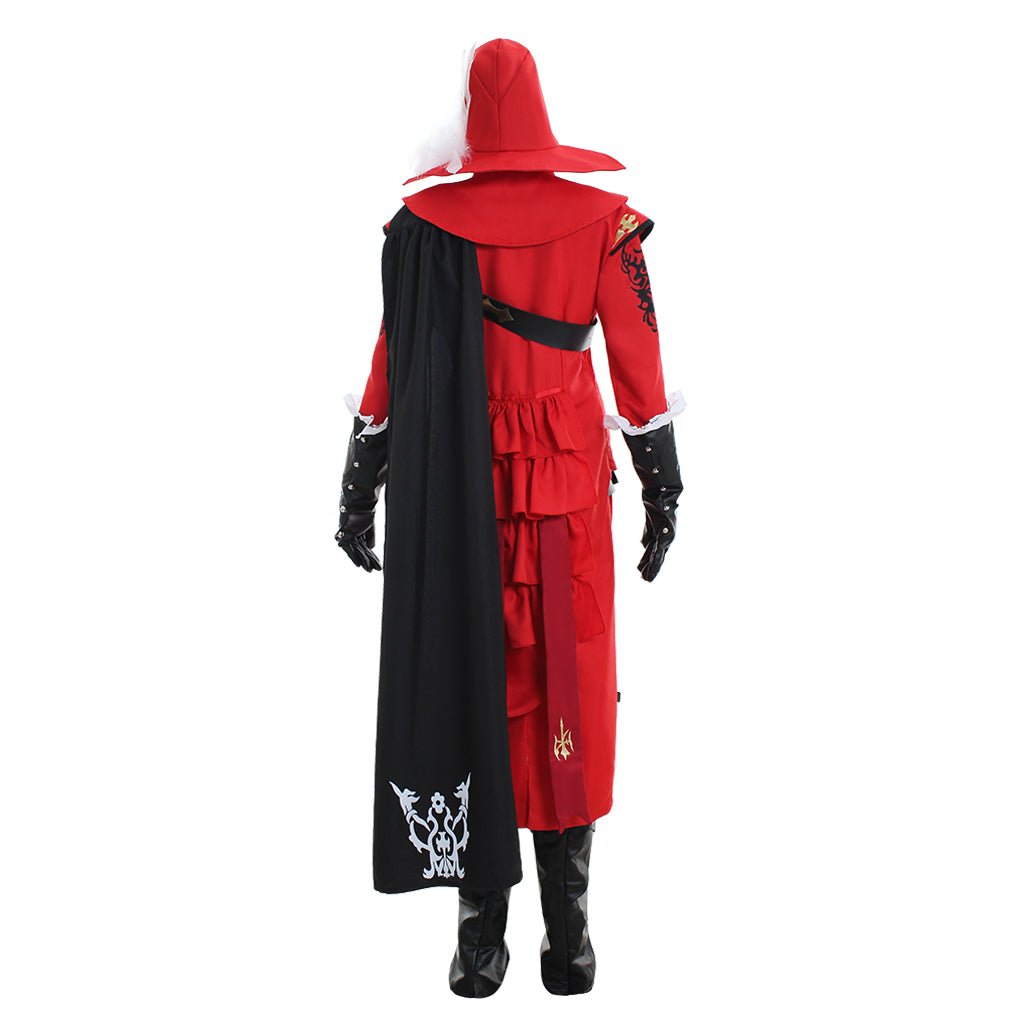 Astricos Red Mage Cosplay Outfit | Premium MMORPG Combat Uniform for Enthusiasts - Astricos