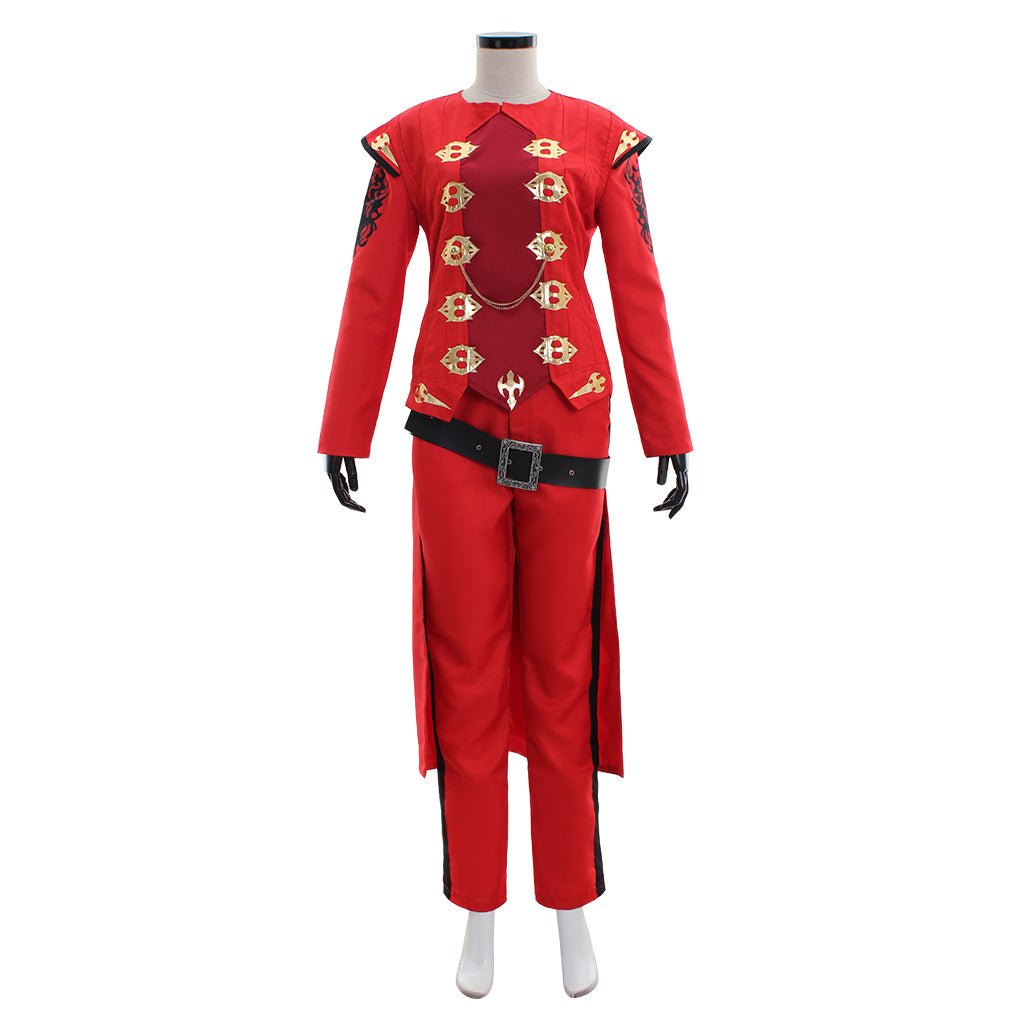 Astricos Red Mage Cosplay Outfit | Premium MMORPG Combat Uniform for Enthusiasts - Astricos