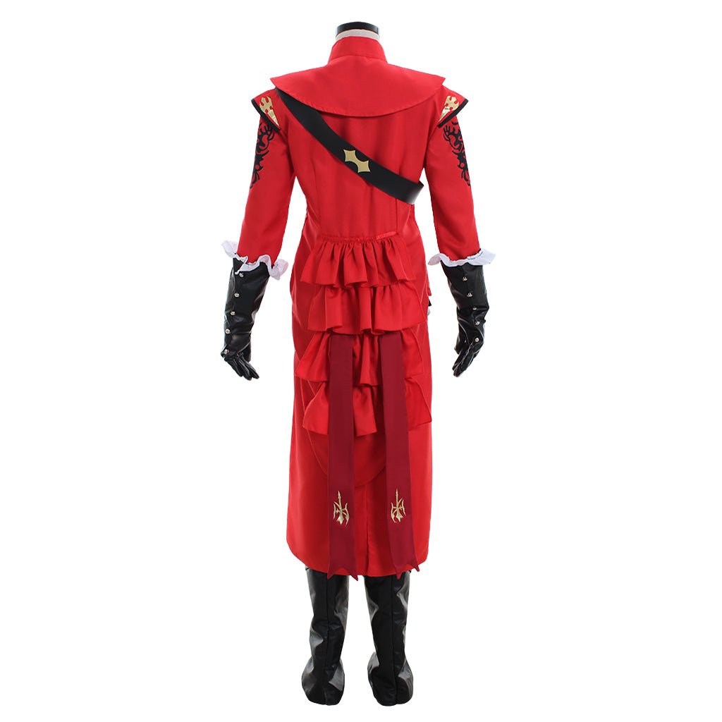 Astricos Red Mage Cosplay Outfit | Premium MMORPG Combat Uniform for Enthusiasts - Astricos