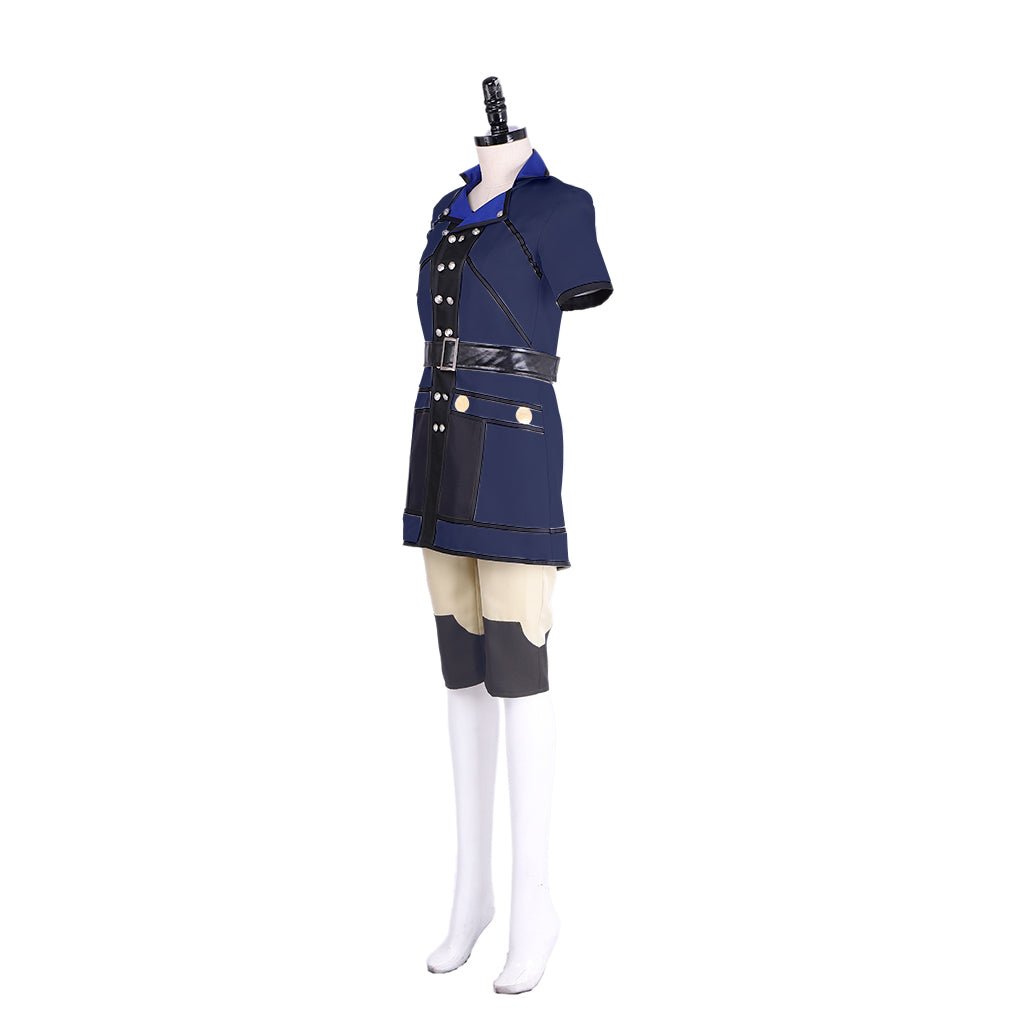 Astricos Lann Cosplay Costume - Premium Full Set Jacket, Pants, Belt | FF Game Outfit - Astricos