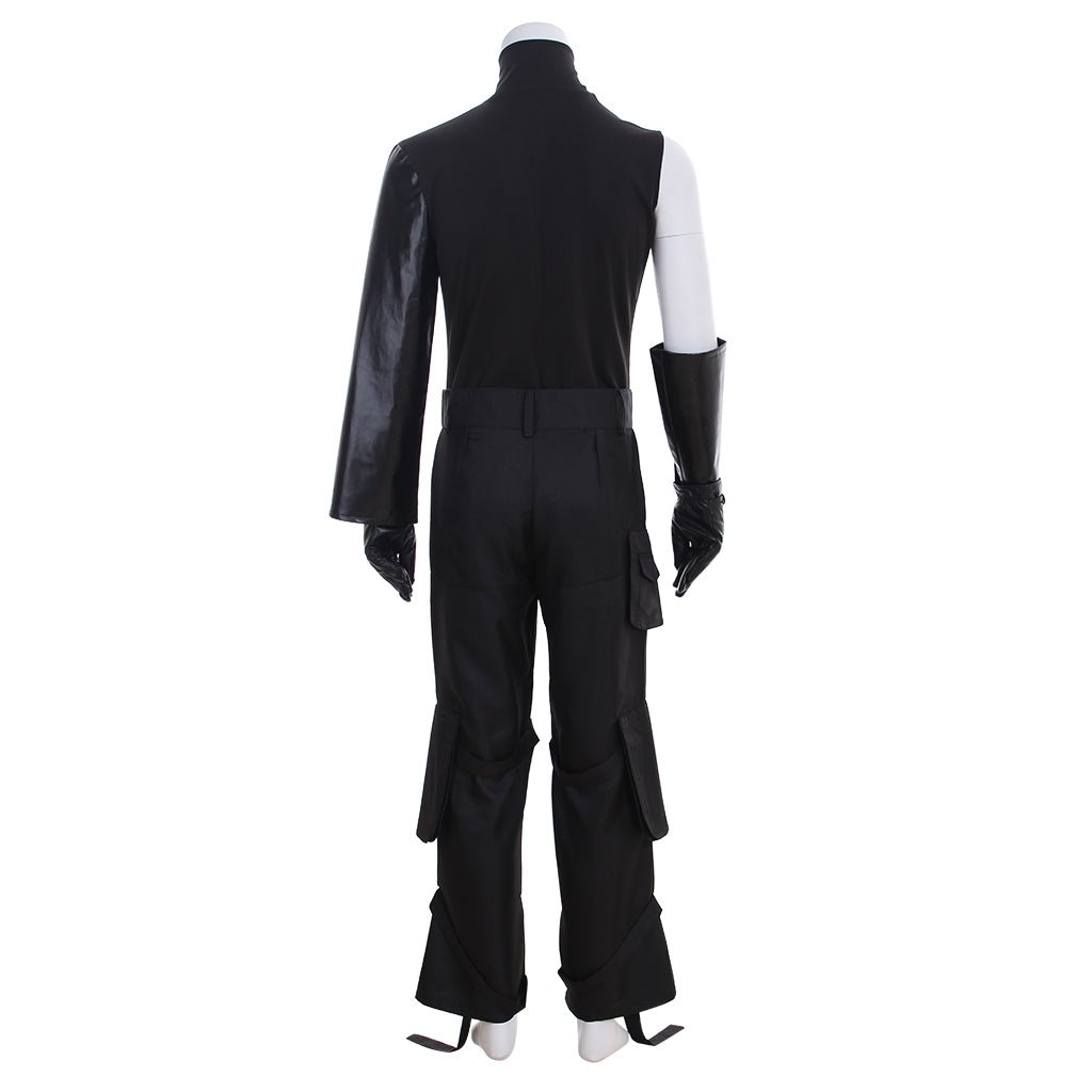 Astricos Cloud Strife Cosplay Costume Full Set with Gloves, Cloak, and Belt - Astricos