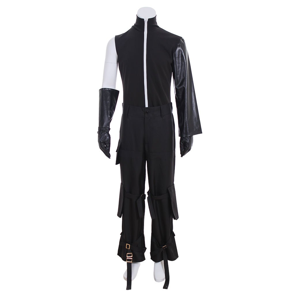 Astricos Cloud Strife Cosplay Costume Full Set with Gloves, Cloak, and Belt - Astricos