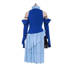 Astricos Yuna Lenne Songstress Cosplay Costume with Earrings Set - Astricos