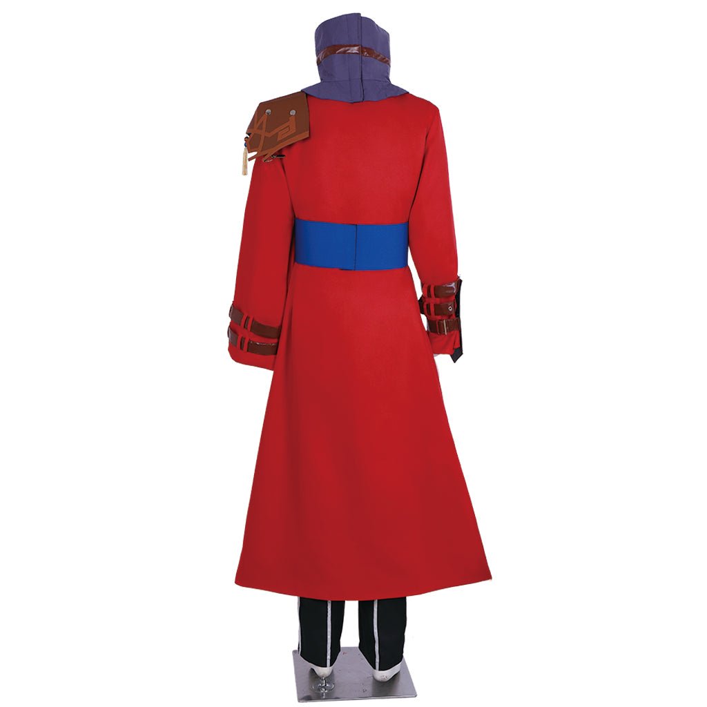 Astricos Auron Cosplay Set | Premium Red Suit for Final Fantasy X Role Play - Astricos