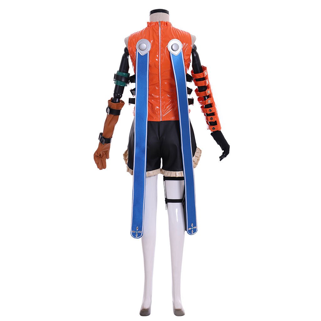 Astricos Rikku Cosplay Costume | Authentic FFX Spira Outfit for Enthusiasts - Astricos