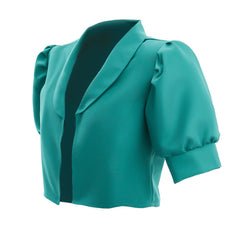 Astricos Women's Pearl Green Coat Jacket - Embody Elegance from Steven Universe - Astricos