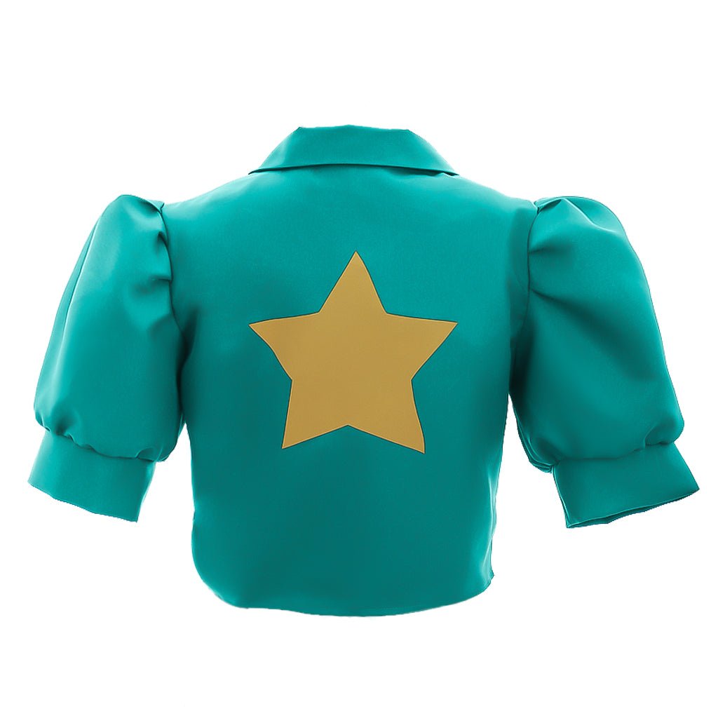 Astricos Women's Pearl Green Coat Jacket - Embody Elegance from Steven Universe - Astricos