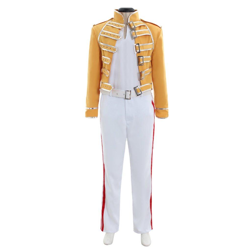 Astricos Cosplay Costume | Iconic Yellow Jacket, White Coat, and Pants Ensemble for Halloween & Carnival - Astricos