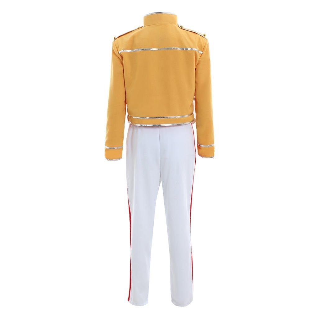 Astricos Cosplay Costume | Iconic Yellow Jacket, White Coat, and Pants Ensemble for Halloween & Carnival - Astricos