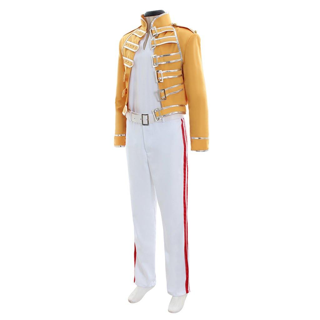 Astricos Cosplay Costume | Iconic Yellow Jacket, White Coat, and Pants Ensemble for Halloween & Carnival - Astricos