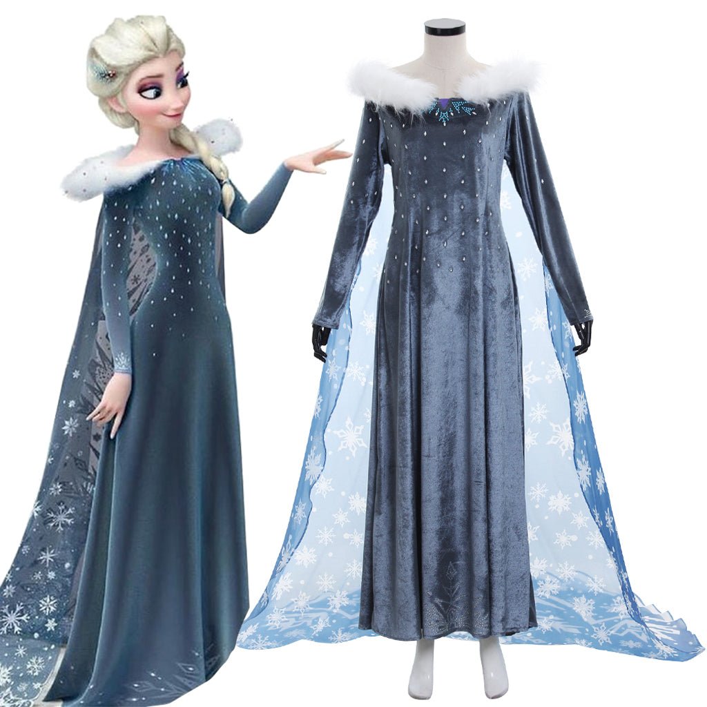 Astricos Frozen Cosplay Costume Series | Anna & Elsa Dresses for Parties & Events - Astricos