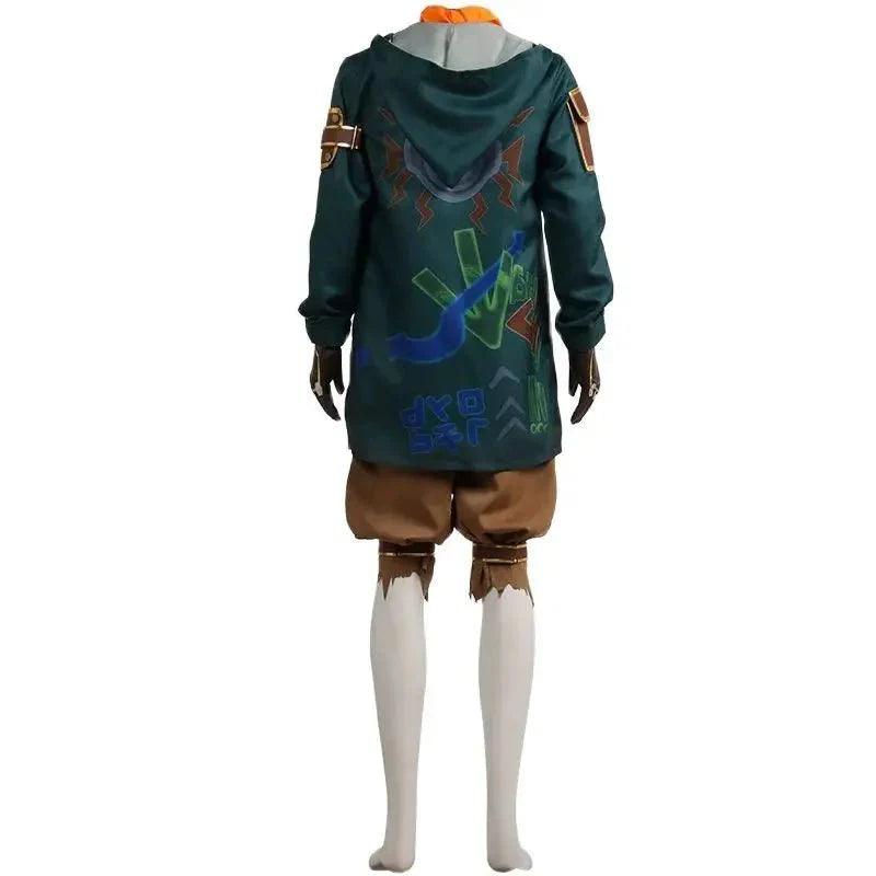 Astricos Ekko Arcane Cosplay Costume Full Set for Men - Ideal for Halloween and Carnival Outfits - Astricos