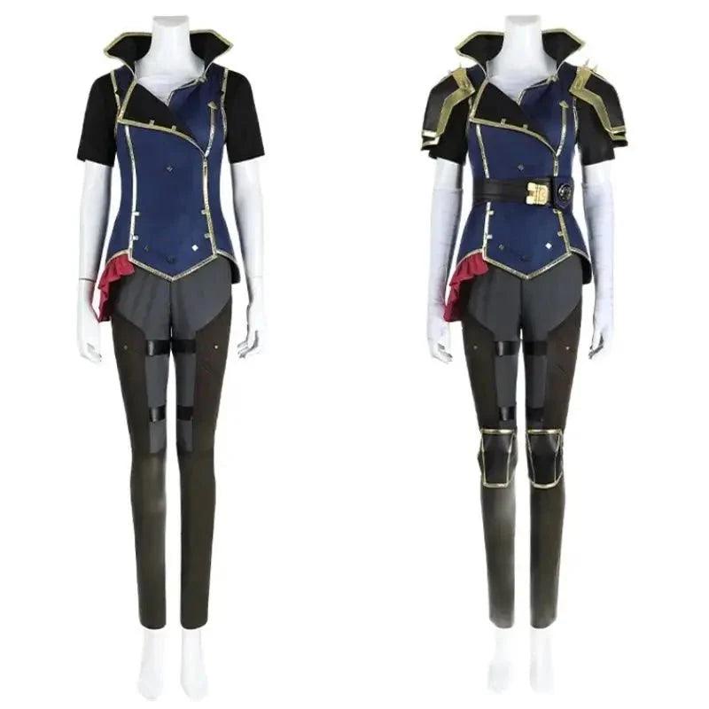 Astricos Arcane Vi Cosplay Costume for Women with Accessories - Perfect for Halloween Parties and Events - Astricos