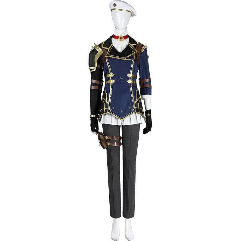 Astricos Caitlyn Kiramman Cosplay Costume Women Uniform Full Set for Halloween Carnival - Astricos